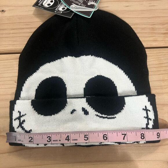 4/$25 Disney Tim Burton’s The nightmare before Christmas roll down beanie hat - Picture 5 of 9